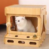 Maxbell Pet Cat Scratcher Board Bed Scratch Pad Pad Interactive Play Toy Durable Game Console