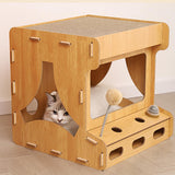 Maxbell Pet Cat Scratcher Board Bed Scratch Pad Pad Interactive Play Toy Durable Game Console