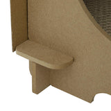 Maxbell Pet Cat Scratcher Board Bed Scratch Pad Pad Interactive Play Toy Durable House