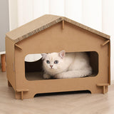 Maxbell Pet Cat Scratcher Board Bed Scratch Pad Pad Interactive Play Toy Durable House