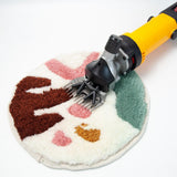 Maxbell Portable Electric Carpet Trimmer Rug Carver for Sheep Rug Clean and Tufted