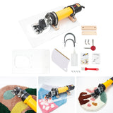 Maxbell Portable Electric Carpet Trimmer Rug Carver for Sheep Rug Clean and Tufted