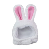 Maxbell rabbit Hat Headband Party Costume Accessory Headwear for Small Dogs White