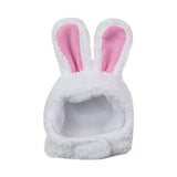 Maxbell rabbit Hat Headband Party Costume Accessory Headwear for Small Dogs White