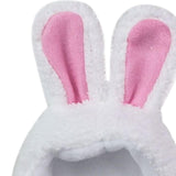 Maxbell rabbit Hat Headband Party Costume Accessory Headwear for Small Dogs White