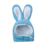 Maxbell rabbit Hat Headband Party Costume Accessory Headwear for Small Dogs Blue