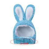 Maxbell rabbit Hat Headband Party Costume Accessory Headwear for Small Dogs Blue