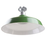 Maxbell Vintage Enamel Light Shade Bulb Guard Green Replacement Multi Functional 30cm Shallow