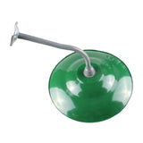 Maxbell Vintage Enamel Light Shade Bulb Guard Green Replacement Multi Functional 30cm Shallow