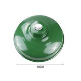 Maxbell Vintage Enamel Light Shade Bulb Guard Green Replacement Multi Functional 40cm Deep