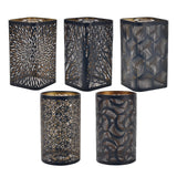 Maxbell Pendant Lamp Shade Clip On Chandelier Cover Metal Lampshade for Living Room Flower