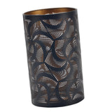 Maxbell Pendant Lamp Shade Clip On Chandelier Cover Metal Lampshade for Living Room Wave