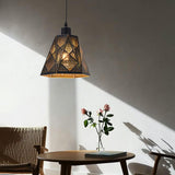 Maxbell Lamp Shade Wrought Iron Lampshade Metal Cage for Kitchen Home Decoration Meteor Point