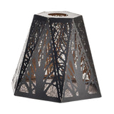 Maxbell Lamp Shade Wrought Iron Lampshade Metal Cage for Kitchen Home Decoration Forest Tree