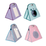 Maxbell Pet Carriers Kitten Carriers Collapsible Portable Tote Cat Carrier Bag Pink