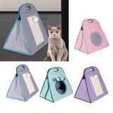 Maxbell Pet Carriers Kitten Carriers Collapsible Portable Tote Cat Carrier Bag Pink