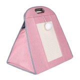 Maxbell Pet Carriers Kitten Carriers Collapsible Portable Tote Cat Carrier Bag Pink