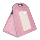 Maxbell Pet Carriers Kitten Carriers Collapsible Portable Tote Cat Carrier Bag Pink