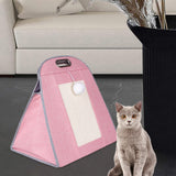 Maxbell Pet Carriers Kitten Carriers Collapsible Portable Tote Cat Carrier Bag Pink