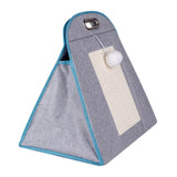 Maxbell Pet Carriers Kitten Carriers Collapsible Portable Tote Cat Carrier Bag Gray