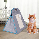 Maxbell Pet Carriers Kitten Carriers Collapsible Portable Tote Cat Carrier Bag Gray