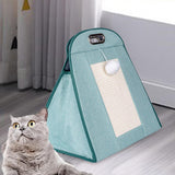 Maxbell Pet Carriers Kitten Carriers Collapsible Portable Tote Cat Carrier Bag Green