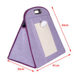 Maxbell Pet Carriers Kitten Carriers Collapsible Portable Tote Cat Carrier Bag Violet