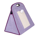 Maxbell Pet Carriers Kitten Carriers Collapsible Portable Tote Cat Carrier Bag Violet