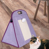 Maxbell Pet Carriers Kitten Carriers Collapsible Portable Tote Cat Carrier Bag Violet