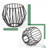 Maxbell Hollow Lampshade Iron Cover Modern Wire Fixture for Hanging Pendant Light