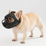 Maxbell Muzzle for Dog Comfortable Flat Faced Muzzle Lightweight Breathable Durable Head 33-37cm