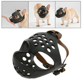 Maxbell Muzzle for Dog Comfortable Flat Faced Muzzle Lightweight Breathable Durable Head 38-43cm
