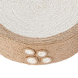 Maxbell Cat Scratching Pad Lounge Round Sisal Mat for Cats to Grind Paws Toys Sturdy Cat