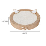 Maxbell Cat Scratching Pad Lounge Round Sisal Mat for Cats to Grind Paws Toys Sturdy Cat