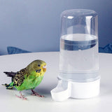 Maxbell Automatic Parrot Feeder Parrot Water Dispenser Bird Drinker for Birds Canary 415ML