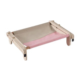 Maxbell Pet Cat Window Perch Lounge Cat Shelf Steady for Indoor Cats Space Saving Grey Pink