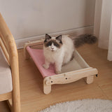 Maxbell Pet Cat Window Perch Lounge Cat Shelf Steady for Indoor Cats Space Saving Grey Pink