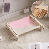 Maxbell Pet Cat Window Perch Lounge Cat Shelf Steady for Indoor Cats Space Saving Grey Pink