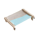 Maxbell Pet Cat Window Perch Lounge Cat Shelf Steady for Indoor Cats Space Saving Grey Blue