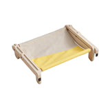 Maxbell Pet Cat Window Perch Lounge Cat Shelf Steady for Indoor Cats Space Saving Grey Yellow