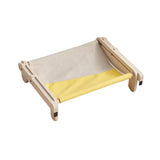 Maxbell Pet Cat Window Perch Lounge Cat Shelf Steady for Indoor Cats Space Saving Grey Yellow