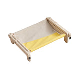 Maxbell Pet Cat Window Perch Lounge Cat Shelf Steady for Indoor Cats Space Saving Grey Yellow