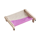 Maxbell Pet Cat Window Perch Lounge Cat Shelf Steady for Indoor Cats Space Saving Grey Violet