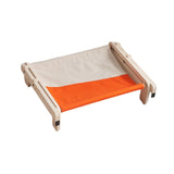 Maxbell Pet Cat Window Perch Lounge Cat Shelf Steady for Indoor Cats Space Saving Orange Gray