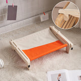 Maxbell Pet Cat Window Perch Lounge Cat Shelf Steady for Indoor Cats Space Saving Orange Gray