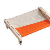 Maxbell Pet Cat Window Perch Lounge Cat Shelf Steady for Indoor Cats Space Saving Orange Gray