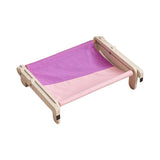 Maxbell Pet Cat Window Perch Lounge Cat Shelf Steady for Indoor Cats Space Saving Pink Violets