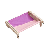 Maxbell Pet Cat Window Perch Lounge Cat Shelf Steady for Indoor Cats Space Saving Pink Violets