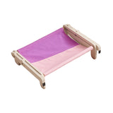 Maxbell Pet Cat Window Perch Lounge Cat Shelf Steady for Indoor Cats Space Saving Pink Violets