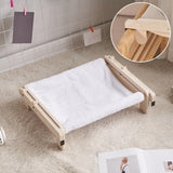Maxbell Pet Cat Window Perch Lounge Cat Shelf Steady for Indoor Cats Space Saving White Flannelette